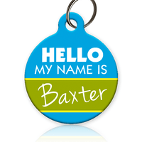 Hello my name is pet id Tag