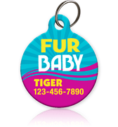 Fur Baby Pet ID Tag - Aw Paws