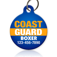 Coast Guard Pet ID Tag - Aw Paws