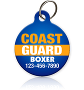 Coast Guard Pet ID Tag - Aw Paws