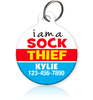 Sock Thief PET ID TAG