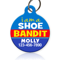 Shoe Bandit Pet ID Tag - Aw Paws