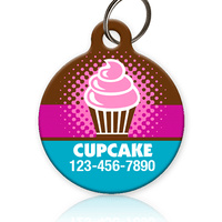 Cupcake Pet ID Tag - Aw Paws