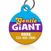 Gentle Giant Pet ID Tag - Aw Paws