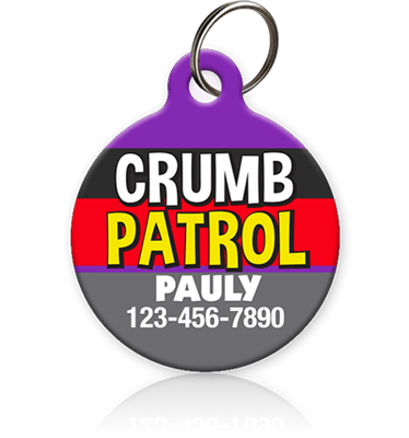 Crumb Patrol - Pet ID Tag