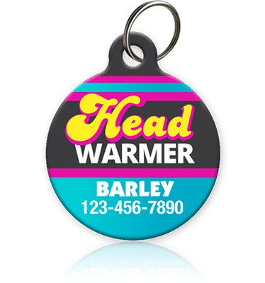 Head Warmer Pet ID Tag - Aw Paws