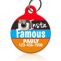 Insta Famous Pet ID Tag - Aw Paws