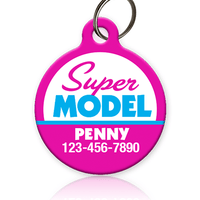Super Model Pet ID Tag