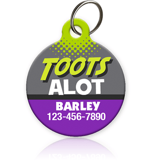 Toots A lot Pet ID Tag - Aw Paws