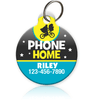 phone home pet id tag 