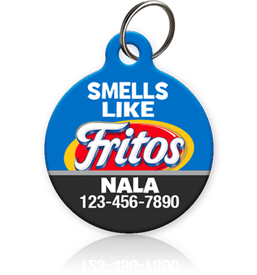Smells Like Fritos Pet ID Tag - Aw Paws