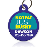 Just Husky Pet ID Tag