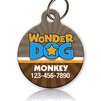 Wonder Dog Pet ID Tag