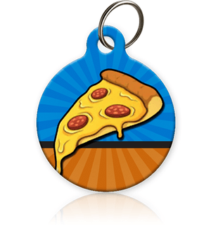 Pizza Pet ID Tag - Aw Paws