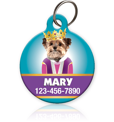 Queen Pet ID Tag - Aw Paws