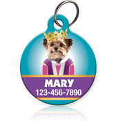 Queen Pet ID Tag - Aw Paws