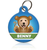 Boy Monkey Photo Pet ID Tag