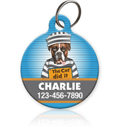 Mugshot Pet ID Tag - Aw Paws