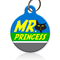 Mr Princess Cat ID Tag