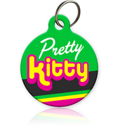 Pretty Kitty Cat ID Tag