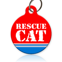 Rescue Cat Cat ID Tag