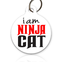Ninja Cat ID Tag
