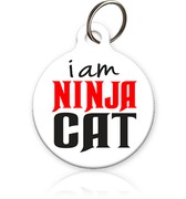 Ninja Cat ID Tag