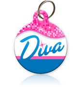 Diva Cat ID Tag - Aw Paws