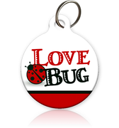 Love Bug Cat ID Tag