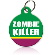 Zombie Killer Cat ID Tag