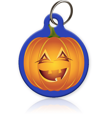 Pumpkin Halloween Pet ID Tag - Aw Paws