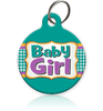 Baby Girl Cat ID Tag