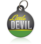 Little Devil Cat ID Tag