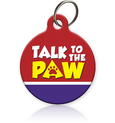 Talk 2 the Paw Cat ID Tag