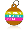 Kind of a Big Deal Cat ID Tag