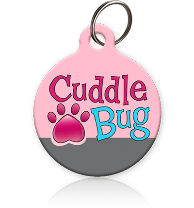 Cuddle Bug Cat ID Tag - Aw Paws