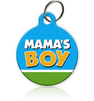 Mama's Boy Cat ID Tag