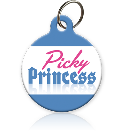Picky Princess Cat ID Tag