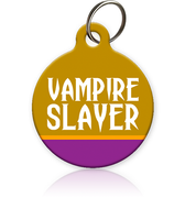 Vampire Slayer Cat ID Tag