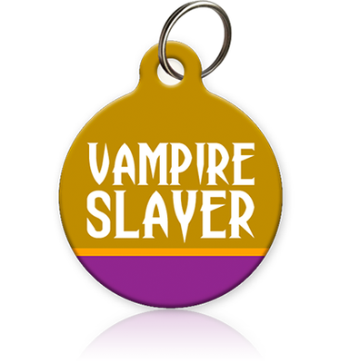 Vampire Slayer Cat ID Tag