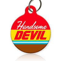 Handsome Devil Cat ID Tag - Aw Paws