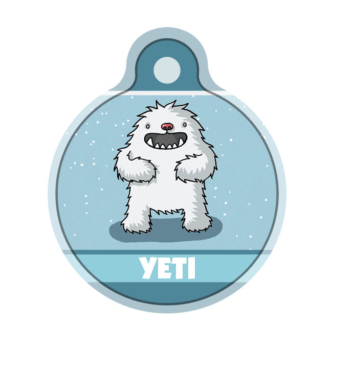 Yeti CUSTOM TAG - Aw Paws