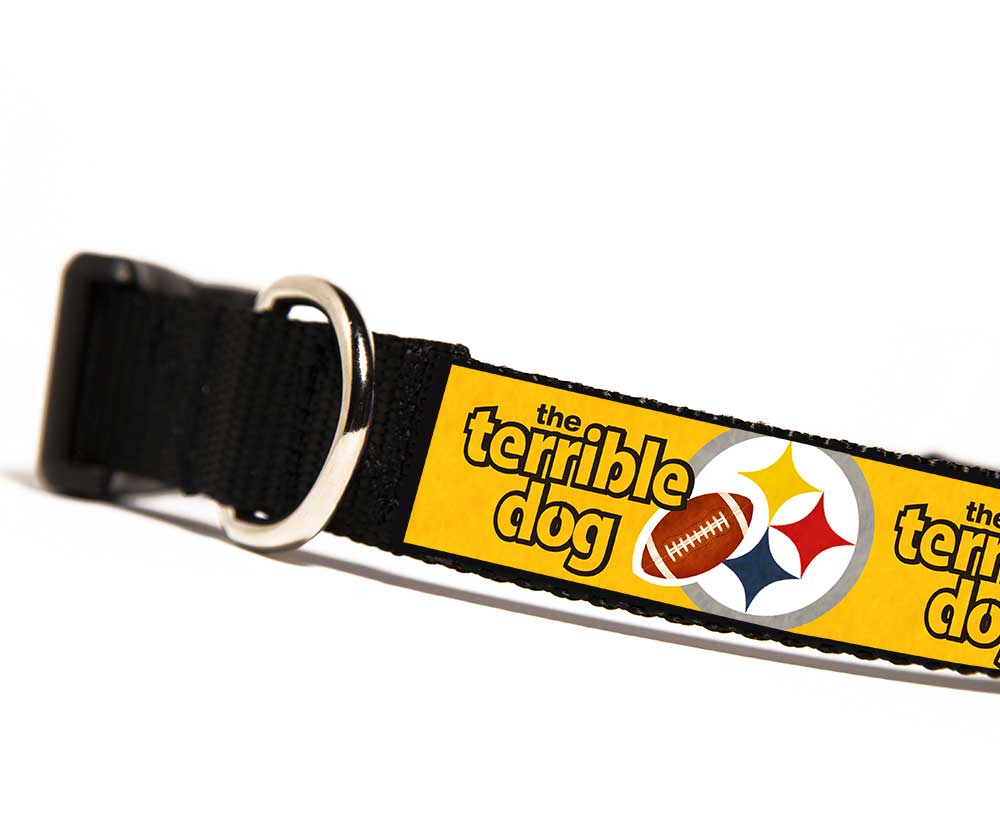 Pittsburgh Steelers Terrible Dog Collar