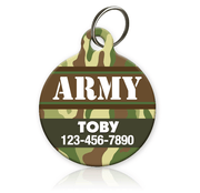 US ARMY Pet ID Tag