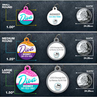 Diva Pet ID Tag