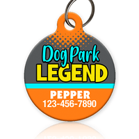 Dog Park Legend Pet ID Tag
