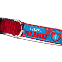 I Am Blind Dog Collar