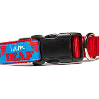 I Am Deaf Dog Collar
