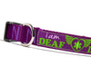 I Am Deaf Dog Collar